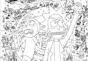Coloriage Rick Et Morty Rick and Morty Coloring Pages Best Coloring Pages for Kids