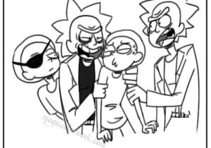 Coloriage Rick Et Morty Rick Morty Coloring Pages 04 Rick and Morty
