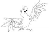 Coloriage Rio 2 à Imprimer Blu Zum Anmalen Zum Ausmalen De Hellokids