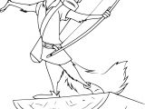 Coloriage Robin Des Bois à Imprimer Gratuit Coloriage Elsa Anna Reine Des Neiges   Imprimer