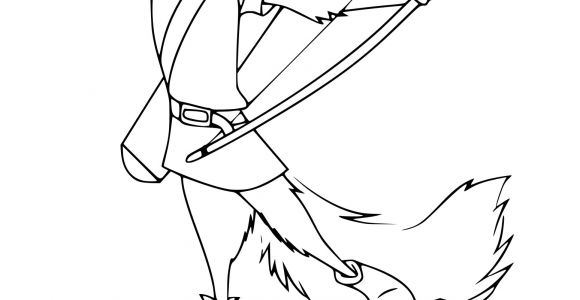 Coloriage Robin Des Bois à Imprimer Gratuit Coloriage Elsa Anna Reine Des Neiges   Imprimer