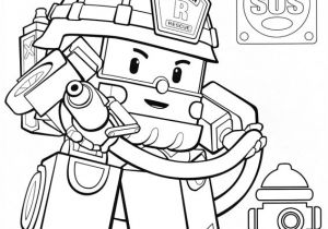 Coloriage Robot Car Poli à Imprimer Coloriage Magique Robocar Poli
