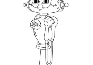Coloriage Robot Train Coloriage D Un Téléphone En forme De Robot Dans astro Boy