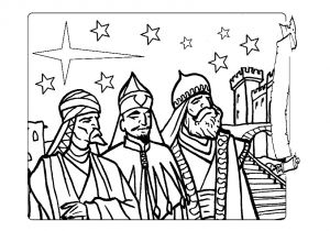 Coloriage Roi Mage Rois Mages 4 Coloriage Des Rois Mage épiphanie Coloriages Pour