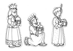 Coloriage Roi Mage Rois Mages 9 Coloriage Des Rois Mage épiphanie Coloriages Pour