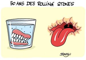 Coloriage Rolling Stones Imprimer Les Dessins De Biassu 50 Ans Des Rolling Stones