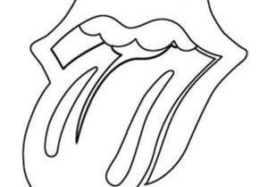 Coloriage Rolling Stones Imprimer Rolling Stones Logo Broderies Pinterest