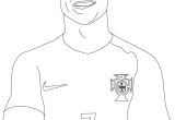 Coloriage Ronaldo A Imprimer Coloriage Cristiano Ronaldo Au Portugal à Imprimer