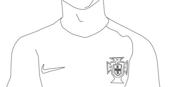 Coloriage Ronaldo A Imprimer Coloriage Cristiano Ronaldo Au Portugal à Imprimer