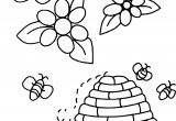 Coloriage Ruche D Abeille Coloriage Ruche Abeille à Imprimer