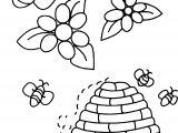 Coloriage Ruche D Abeille Coloriage Ruche Abeille à Imprimer