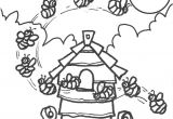 Coloriage Ruche D Abeille Dessin Abeille Ruche Yx19