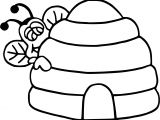 Coloriage Ruche D Abeille Dessin Abeille Ruche Yx19