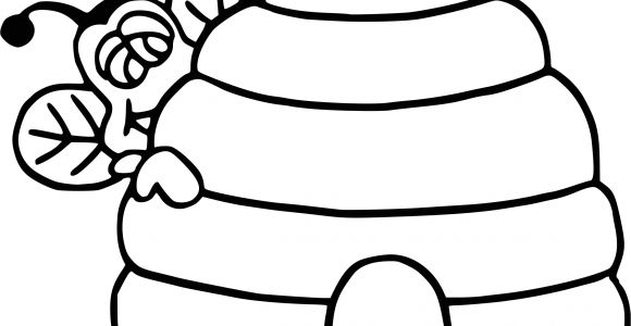 Coloriage Ruche D Abeille Dessin Abeille Ruche Yx19