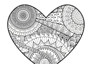 Coloriage Saint Valentin à Imprimer Frais Coloriage Coeur Saint Valentin A Imprimer