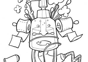 Coloriage Salle De Bain Coloriage Magique Addition Coloriage Camion Poubelle