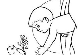 Coloriage Samsam Simon Coloriage De Madame Cigogne Portant Un Bébé tout souriant