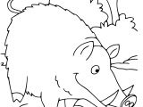 Coloriage Sanglier A Imprimer Gratuit Coloriage Sanglier Dessin  Imprimer Sur Coloriages Serapportant 