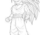 Coloriage Sangohan Super Sayen 3 Goku Super Saiyan 3 Coloring Pages