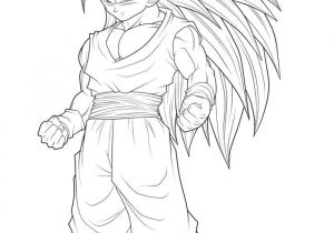 Coloriage Sangohan Super Sayen 3 Goku Super Saiyan 3 Coloring Pages