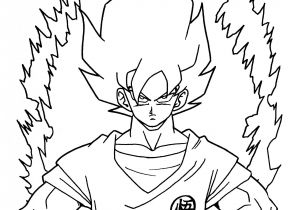 Coloriage Sangoku Super Sayen 2 Dragon Ball Z Ausmalbilder