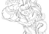 Coloriage Sangoku Super Sayen 2 Super Saiyan Dessin Facile Dragon Ball