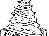Coloriage Sapin De Noël à Imprimer Dessin Sapin De Noel Avec Cadeaux Kbacha