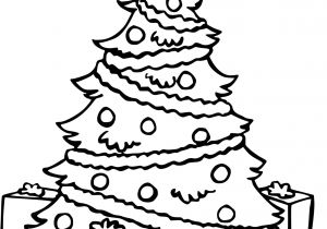 Coloriage Sapin De Noël à Imprimer Dessin Sapin De Noel Avec Cadeaux Kbacha