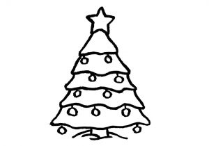 Coloriage Sapin De Noel Sans Decoration Ment Dessiner Un Sapin De Noël Pas à Pas Décoration