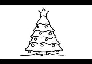 Coloriage Sapin De Noel Sans Decoration Ment Dessiner Un Sapin De Noël Pas à Pas Décoration