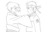 Coloriage Sasuke Et Itachi Coloriage Naruto Shippuden En Couleur Coloriage A Imprimer