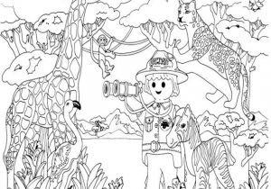 Coloriage Savane Imprimer Gratuit Coloriage Playmobil Savane
