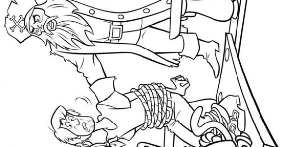 Coloriage Scoubidou Pirate Coloriage Coloriage De Scooby Doo Sur La Planche