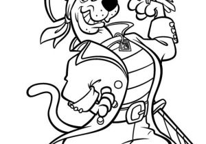 Coloriage Scoubidou Pirate Coloriage Scooby Pirates