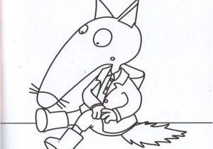 Coloriage Septembre Loup Coloriage Cont Loup Et P Tit Loup Page 2