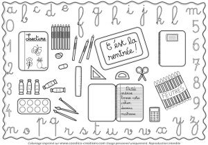 Coloriage Septembre Rentrée Cocolico Creations â Coloriages