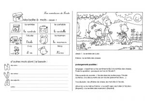 Coloriage Septembre Rentrée Ecrire Avec Ludo Club Ludo Et Bo Te   Mots