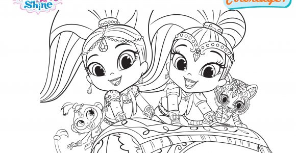 Coloriage Shimmer Et Shine 1 2 3 Coloriage Shimmer Et Shine