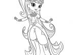 Coloriage Shimmer Et Shine Shimmer and Shine Coloring Pages Princess Samira ÏÎ¹Î³Î¿ÏÏÎµÏ