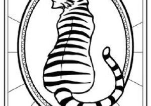 Coloriage Signe astrologique Chinois Tigre