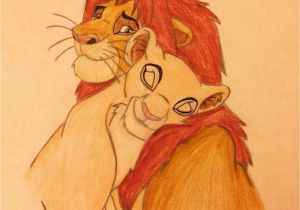 Coloriage Simba Et Nala Simba and Nala Roi Lion En 2019