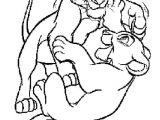 Coloriage Simba Et Nala the Lion King Coloring Pages Simba Playing with Nala