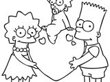Coloriage Simpson à Imprimer Gratuit Simpson Coloriage