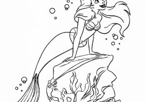Coloriage Sirène Ariel A Imprimer Arial Coloring Pages