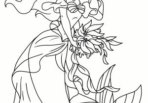 Coloriage Sirène Ariel A Imprimer Ariel Coloring Pages