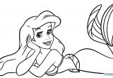 Coloriage Sirène Ariel A Imprimer Ariel the Mermaid Coloring Page