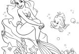 Coloriage Sirène Ariel A Imprimer Coloring Pages Disney Little Mermaid Best Princess Ariel Coloring