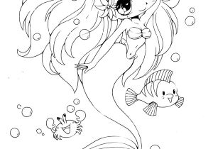 Coloriage Sirène Ariel A Imprimer Coloring Pages Draw Mermaids Ariel the Little Mermaid Chibi by