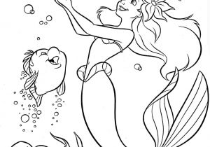 Coloriage Sirène Ariel A Imprimer Little Girl Mermaid Coloring Pages Mermaid Coloring Pages for Teens