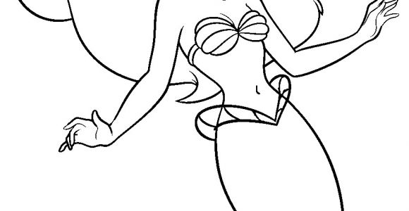 Coloriage Sirène Ariel A Imprimer the Little Mermaid Printable Coloring Pages 3